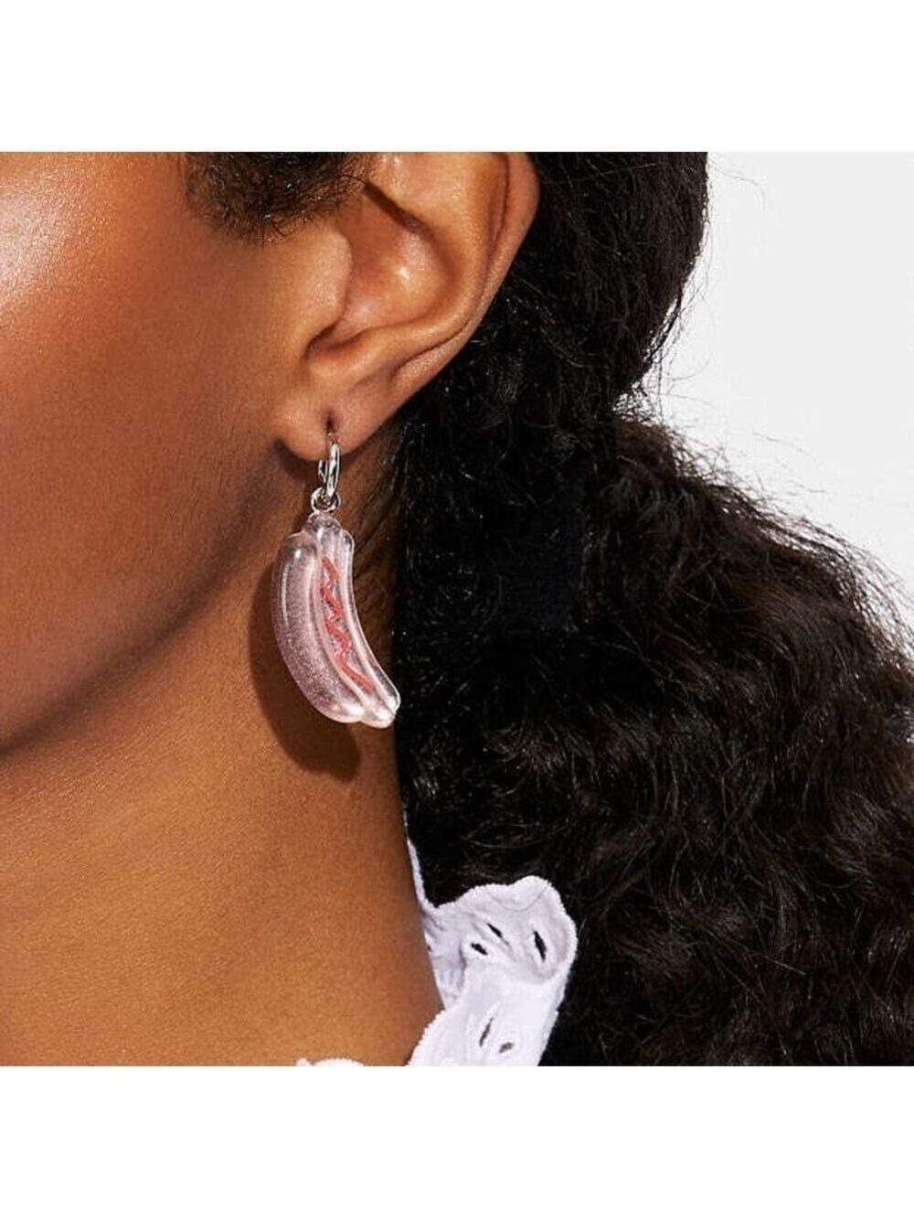 Rare Collectable 🌭🐬 Coach Hotdog Dolphin Mismatch Earrings - Picture 3 of 6